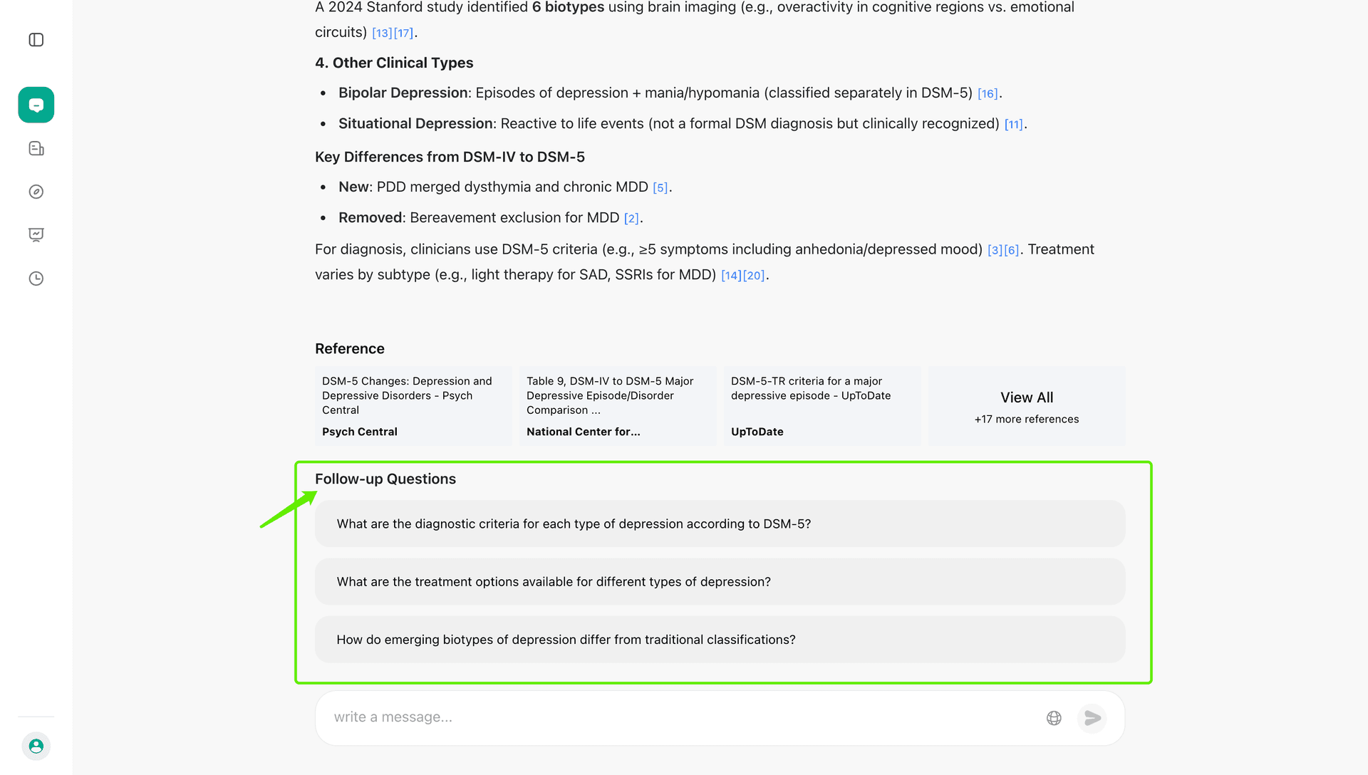 Noah AI health search
